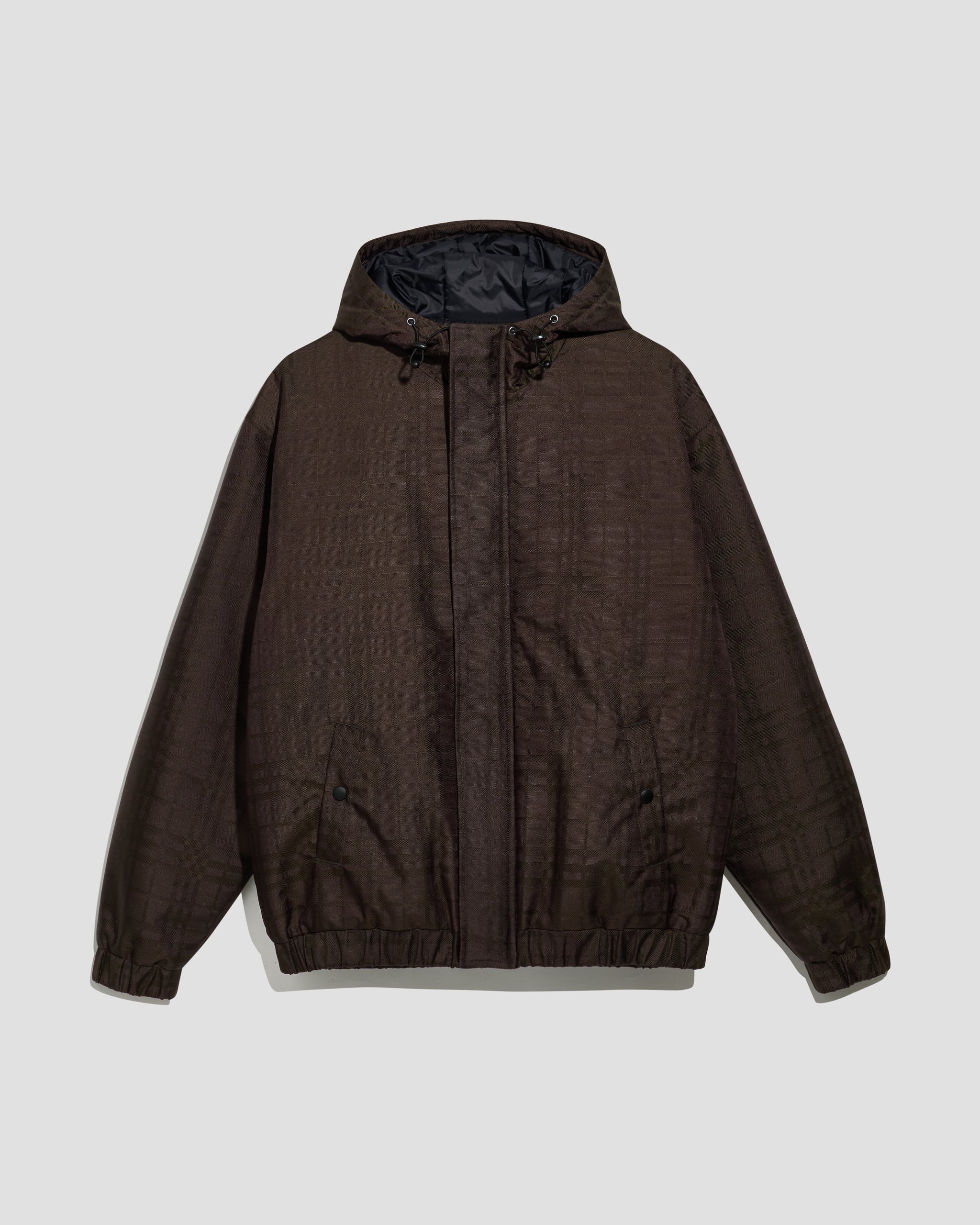 Cordura Jacket Plaid Brown