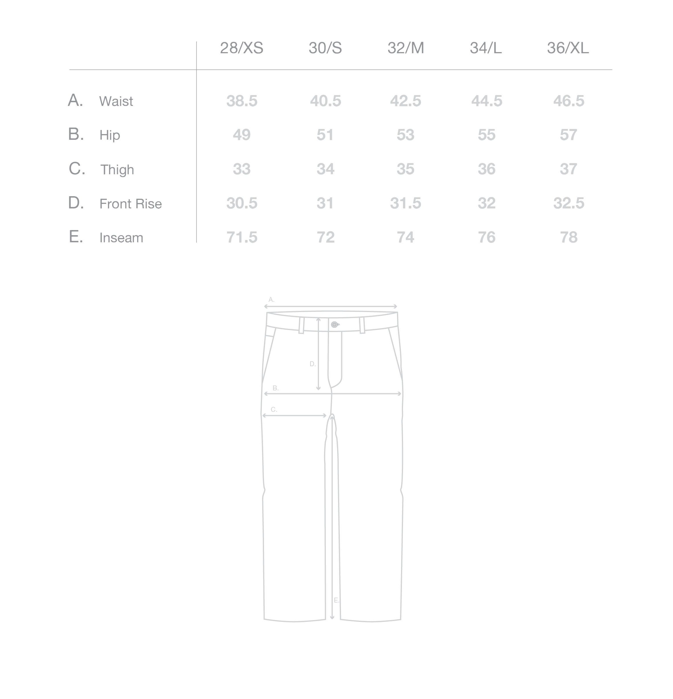 Size Guide