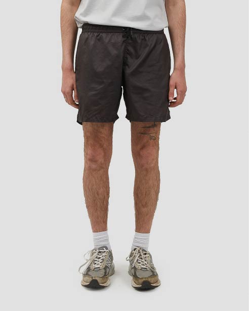 Field Nylon Shorts Brown
