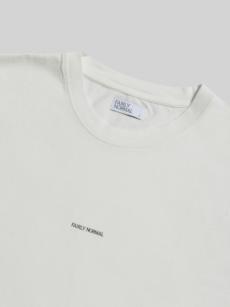 Core Logo T-Shirt White - Fairly Normal